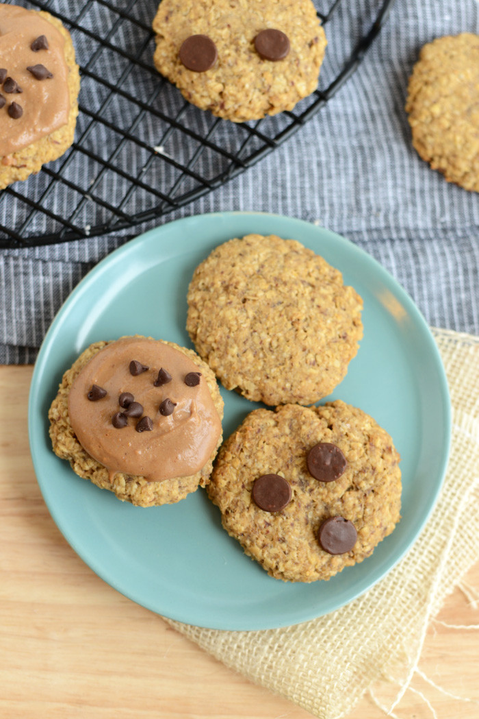 Banana Breakfast Cookies
 Vegan Peanut Butter Banana Breakfast Cookies Fit Foo