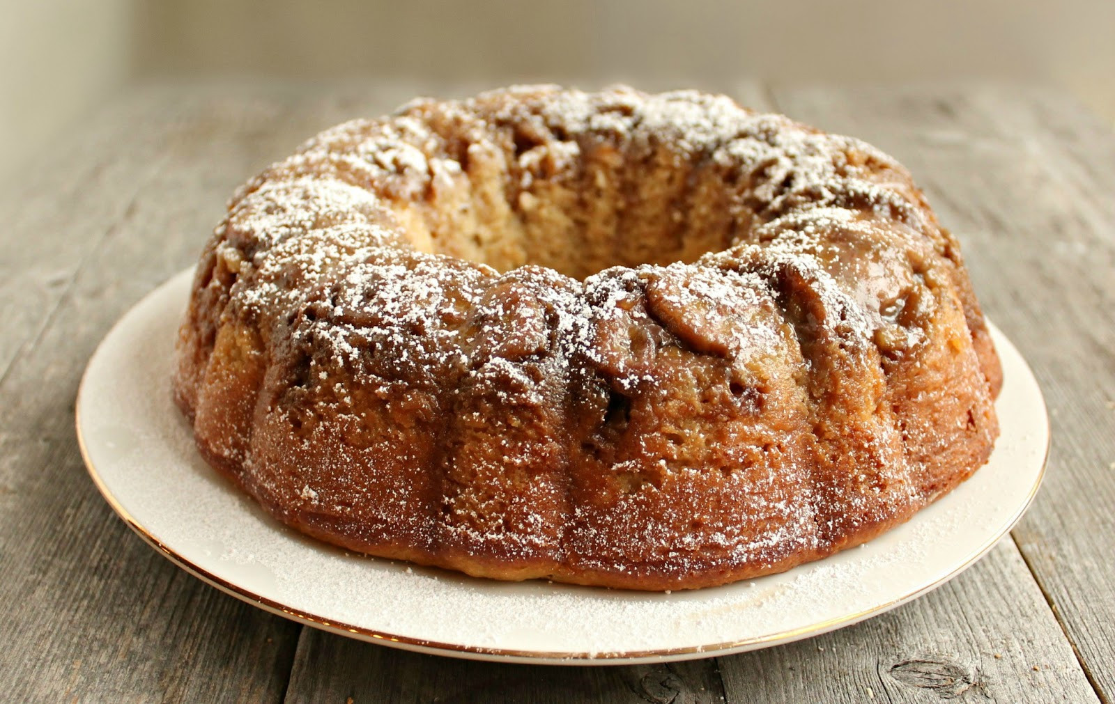 Banana Bundt Cake
 Hungry Couple Bananas Foster Bundt Cake