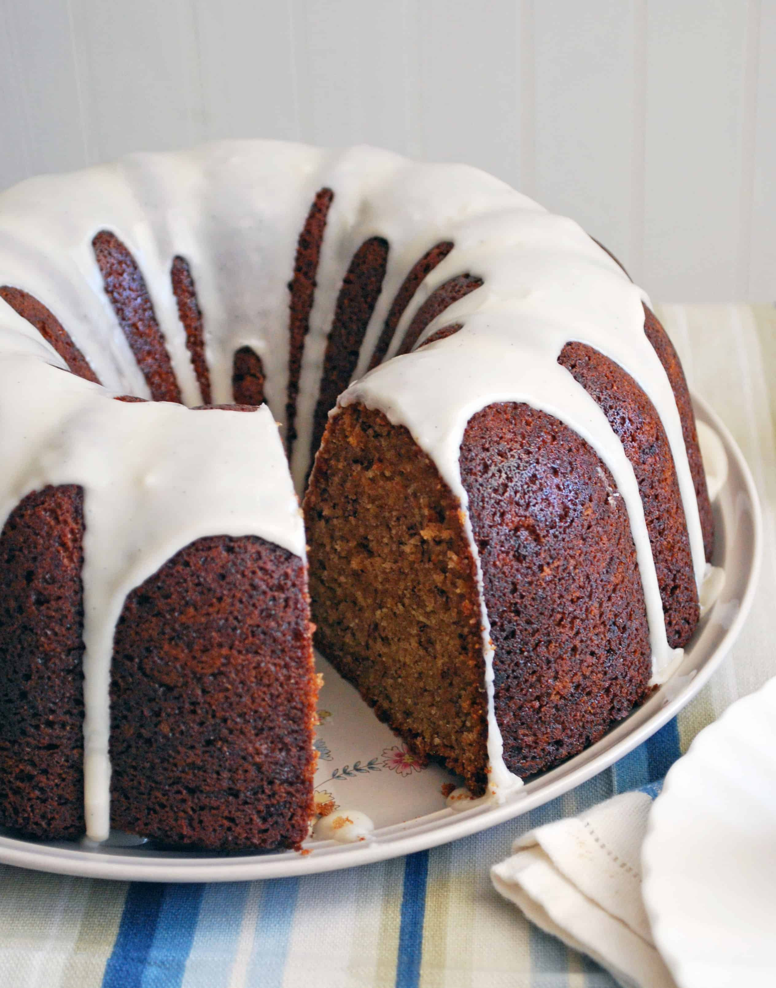 Banana Bundt Cake
 Banana Bundt Cake with Vanilla Glaze The Live In Kitchen