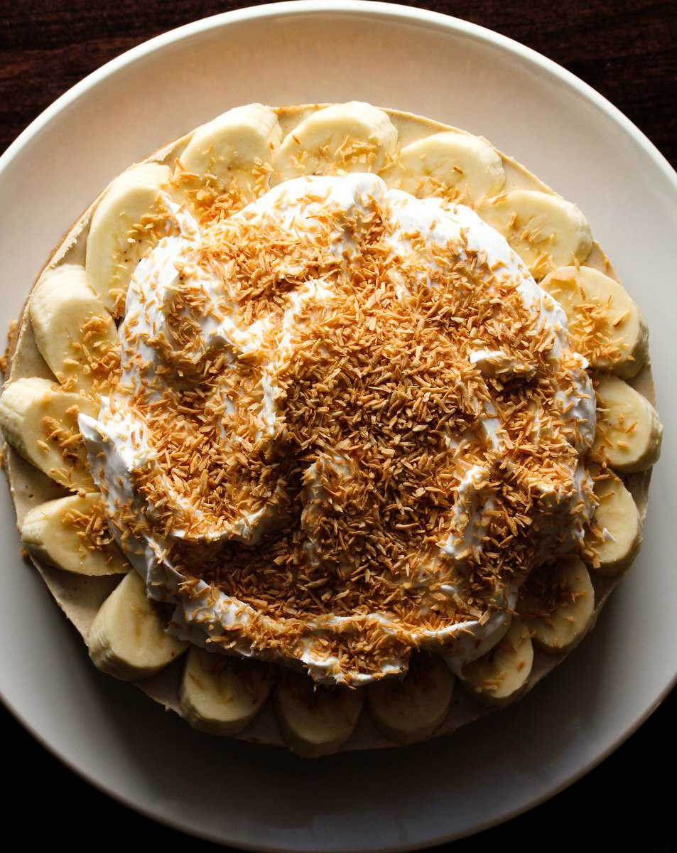 Banana Coconut Cream Pie
 Vegan Coconut Banana Cream Pie The Raw and The Cooked