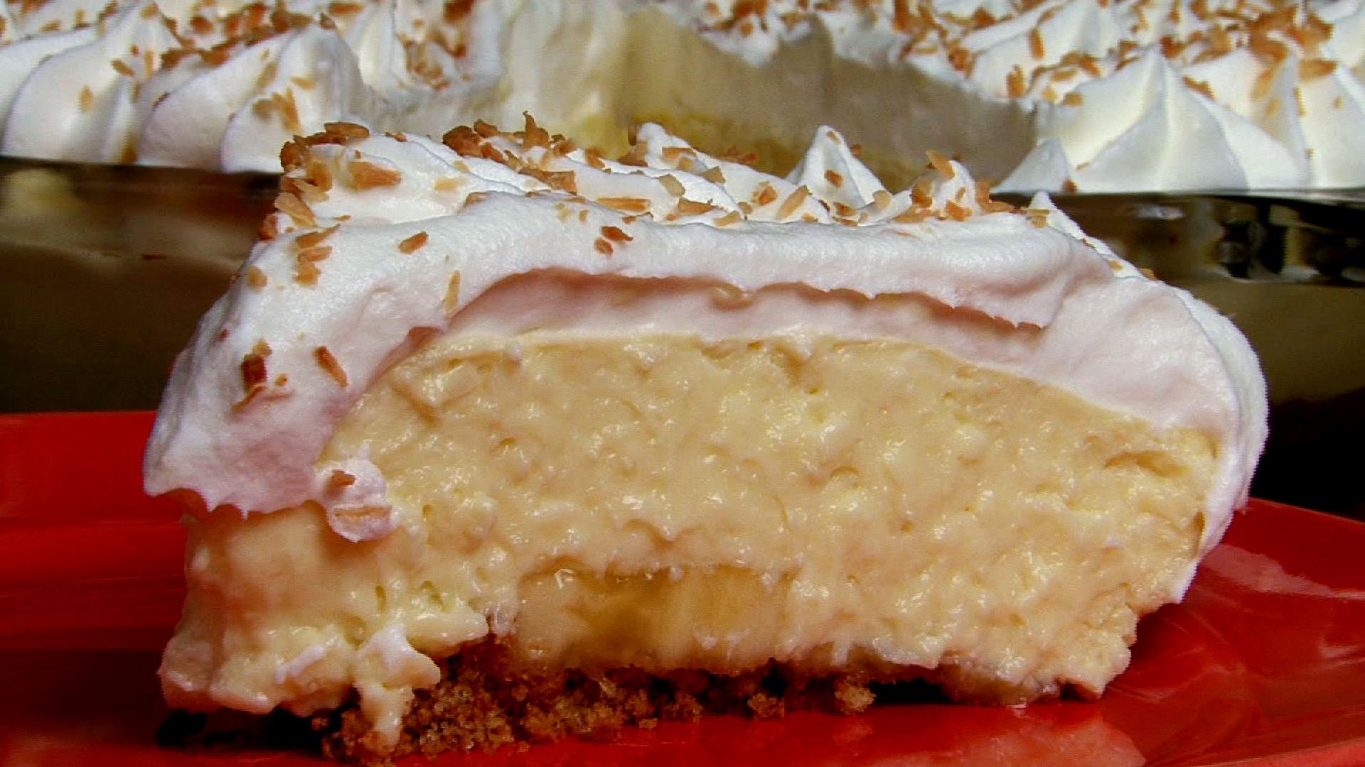 Banana Coconut Cream Pie
 Banana Coconut Cream Pie