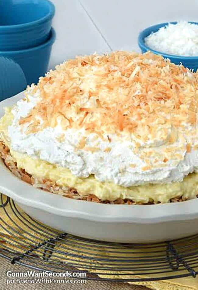 Banana Coconut Cream Pie
 Coconut Banana Cream Pie Spend With Pennies