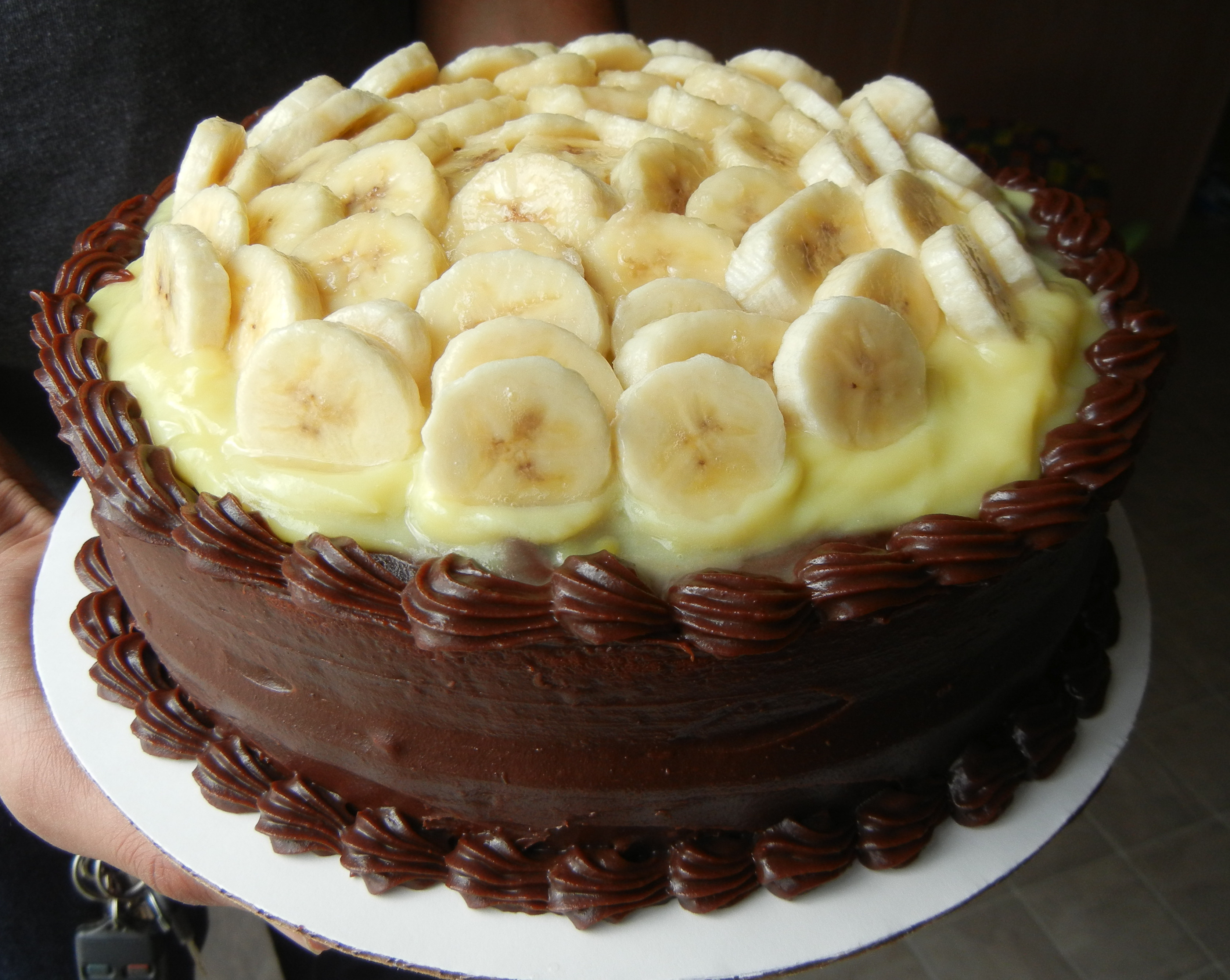 Banana Cream Cake
 Chocolate Banana Cream Cake Sarah Rae Vargas