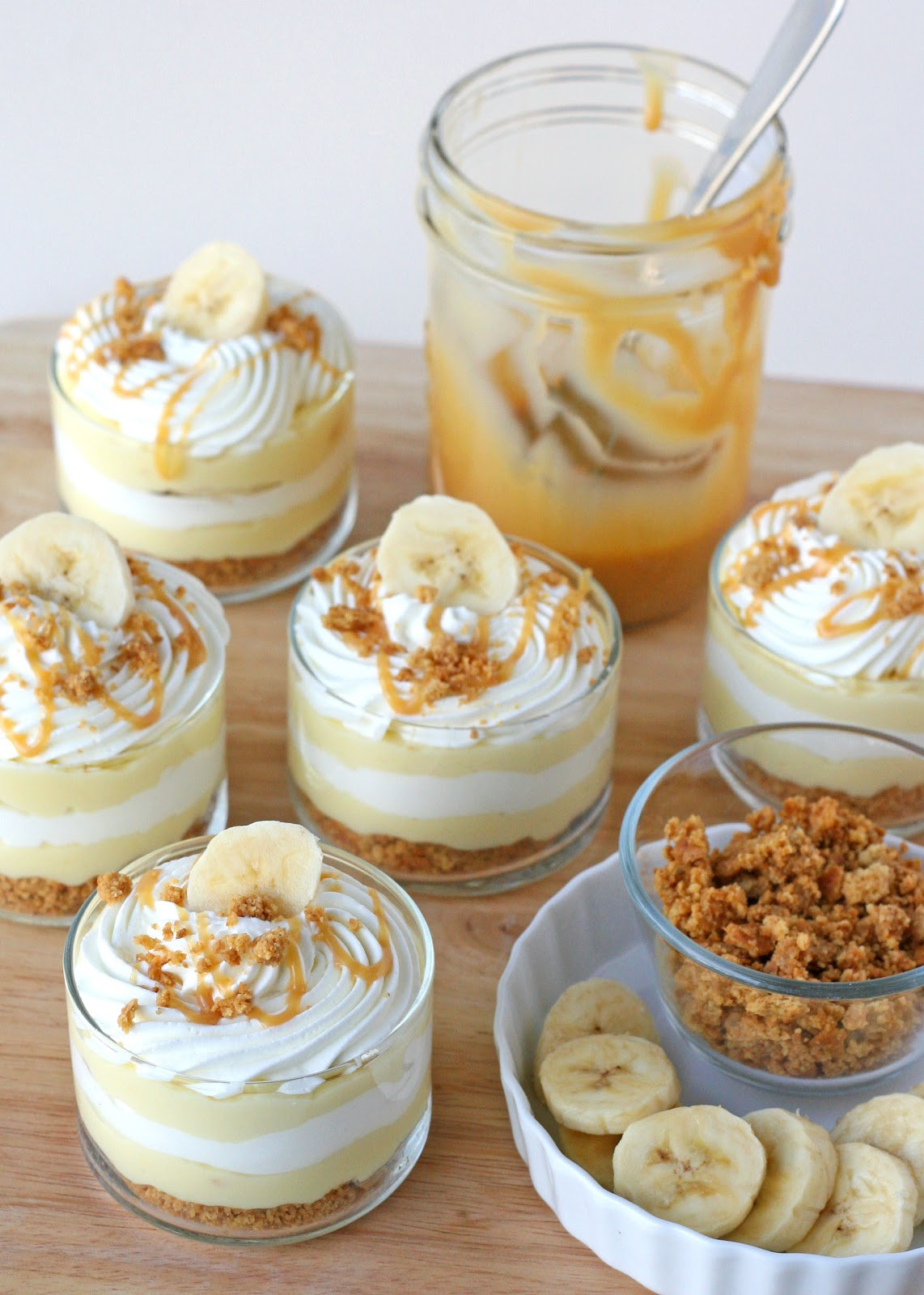 Banana Cream Dessert
 Banana Caramel Cream Dessert – Glorious Treats