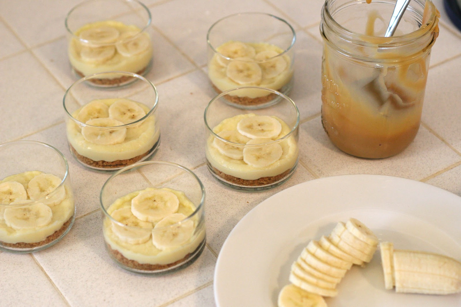 Banana Cream Dessert
 Banana Caramel Cream Dessert – Glorious Treats