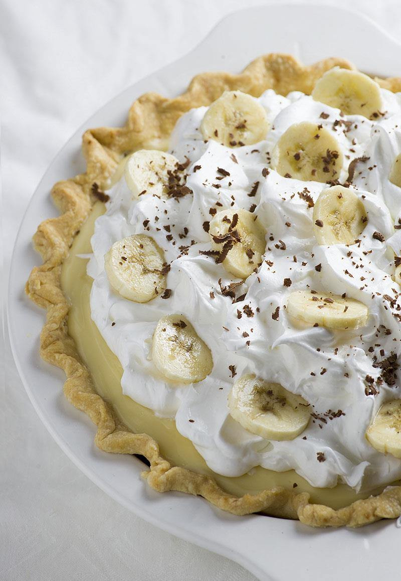 Banana Cream Pie
 Old Fashioned Banana Cream Pie