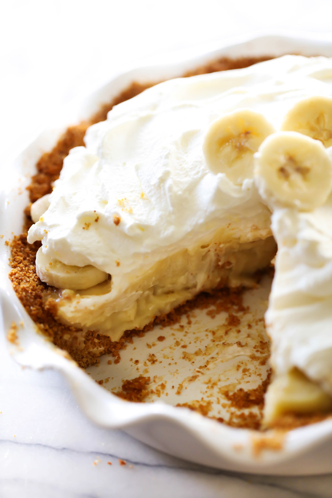 Banana Cream Pie Graham Cracker Crust
 Best Ever Banana Cream Pie Chef in Training