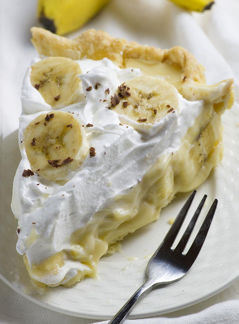 Banana Cream Pie
 Old Fashioned Banana Cream Pie OMG Chocolate Desserts