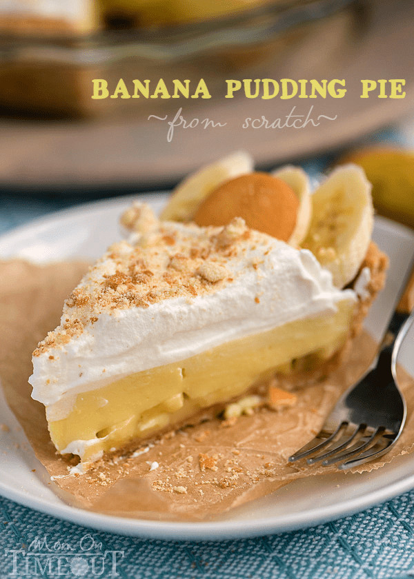 Banana Cream Pie With Pudding
 Easy Banana Pudding Pie From Scratch Mom Timeout