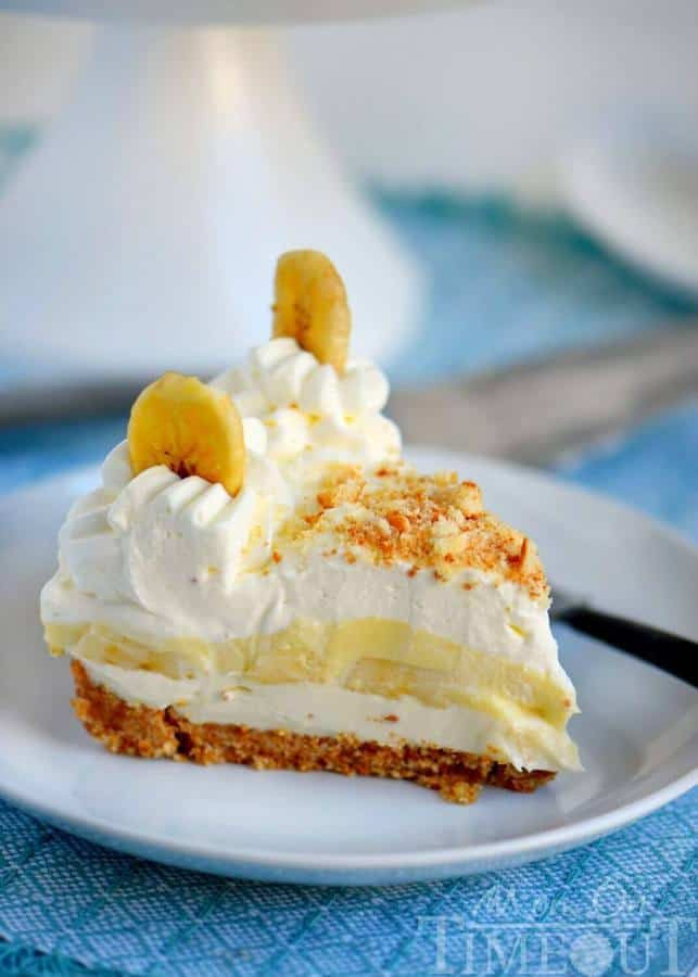 Banana Cream Pie With Pudding
 No Bake Banana Cream Pie Pudding Cheesecake