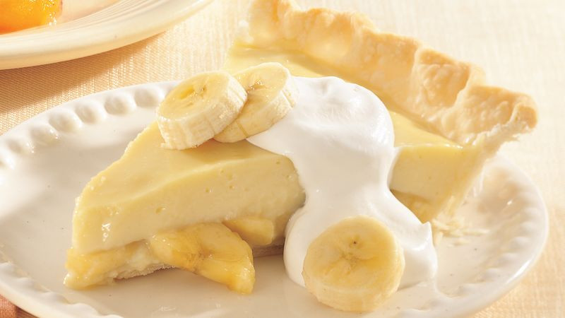 Banana Cream Pie With Pudding
 Banana Cream Pudding Pie Recipe BettyCrocker