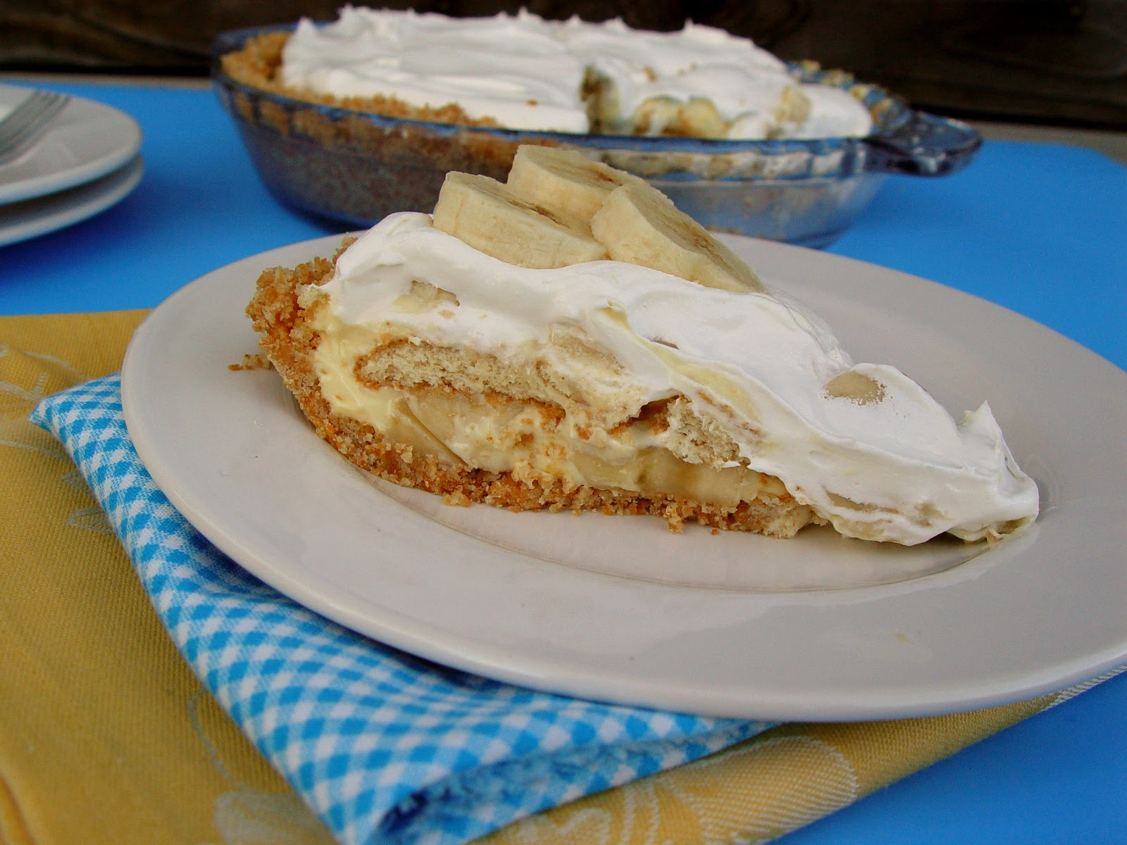 Banana Cream Pie With Pudding
 Banana Pudding Pie