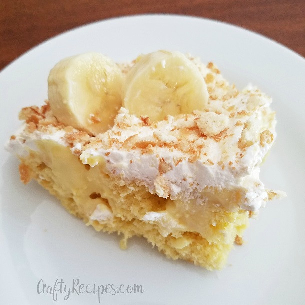 Banana Desserts Easy
 Banana Cream Poke Cake Recipe Crafty Morning