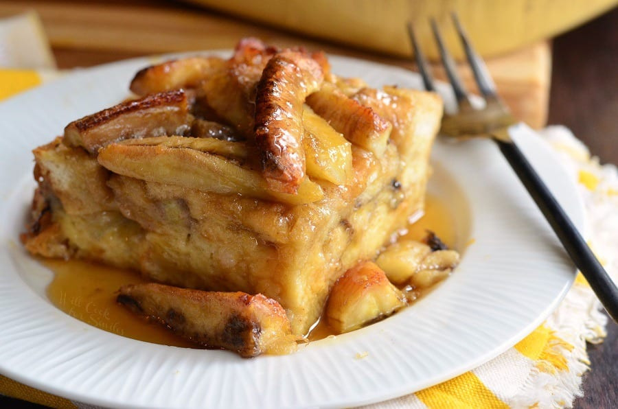 Banana Foster Bread Pudding
 Bananas Foster Bread Pudding Will Cook For Smiles