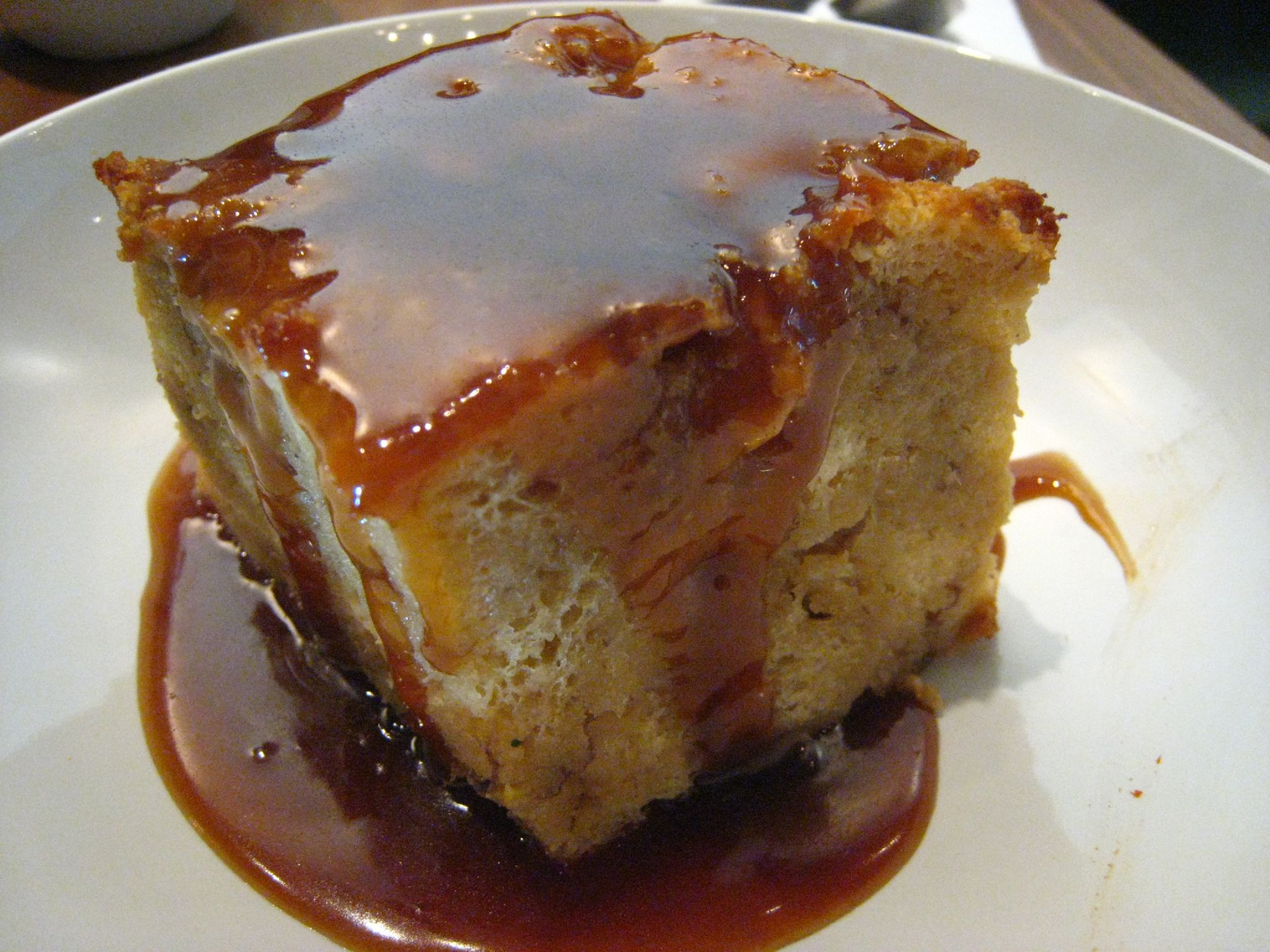 Banana Foster Bread Pudding
 File Banana foster bread pudding detail
