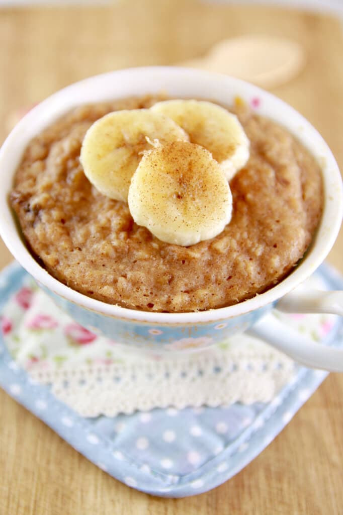 Banana Mug Cake
 Microwave Peanut Butter & Banana Mug Cake Microwave Mug