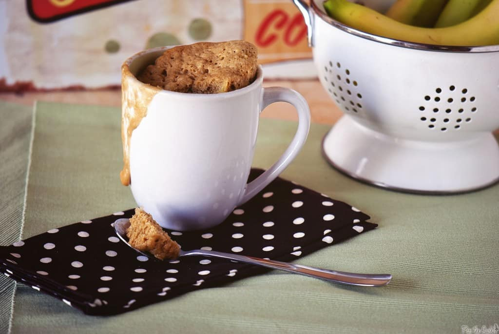 Banana Mug Cake
 Banana Bread Mug Cake Recipe