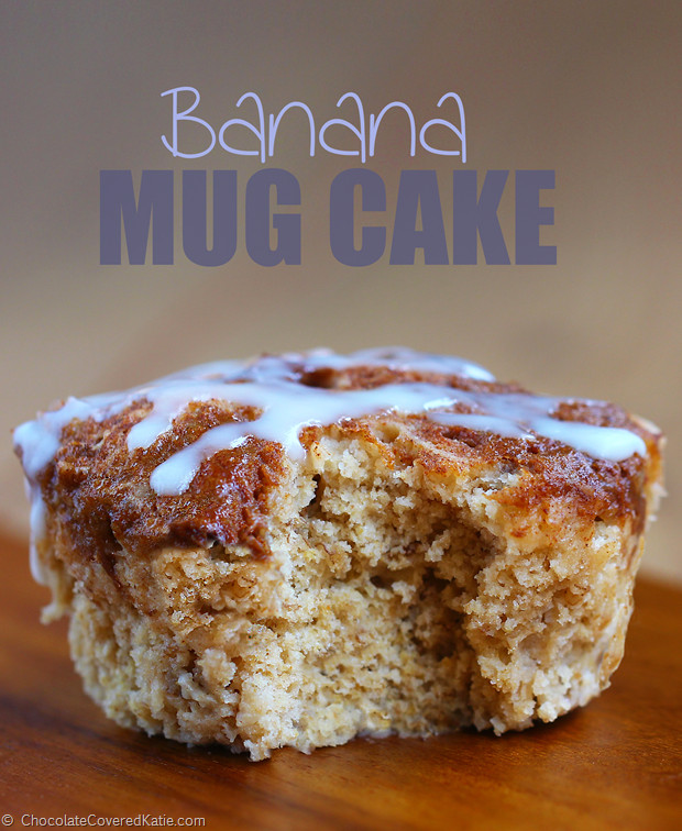 Banana Mug Cake
 Low Fat Banana Mug Cake