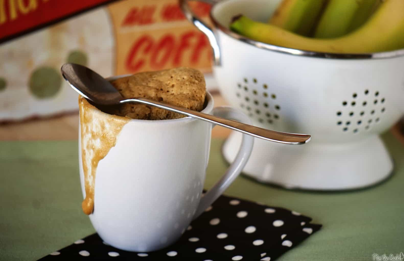 Banana Mug Cake
 Banana Bread in a Mug