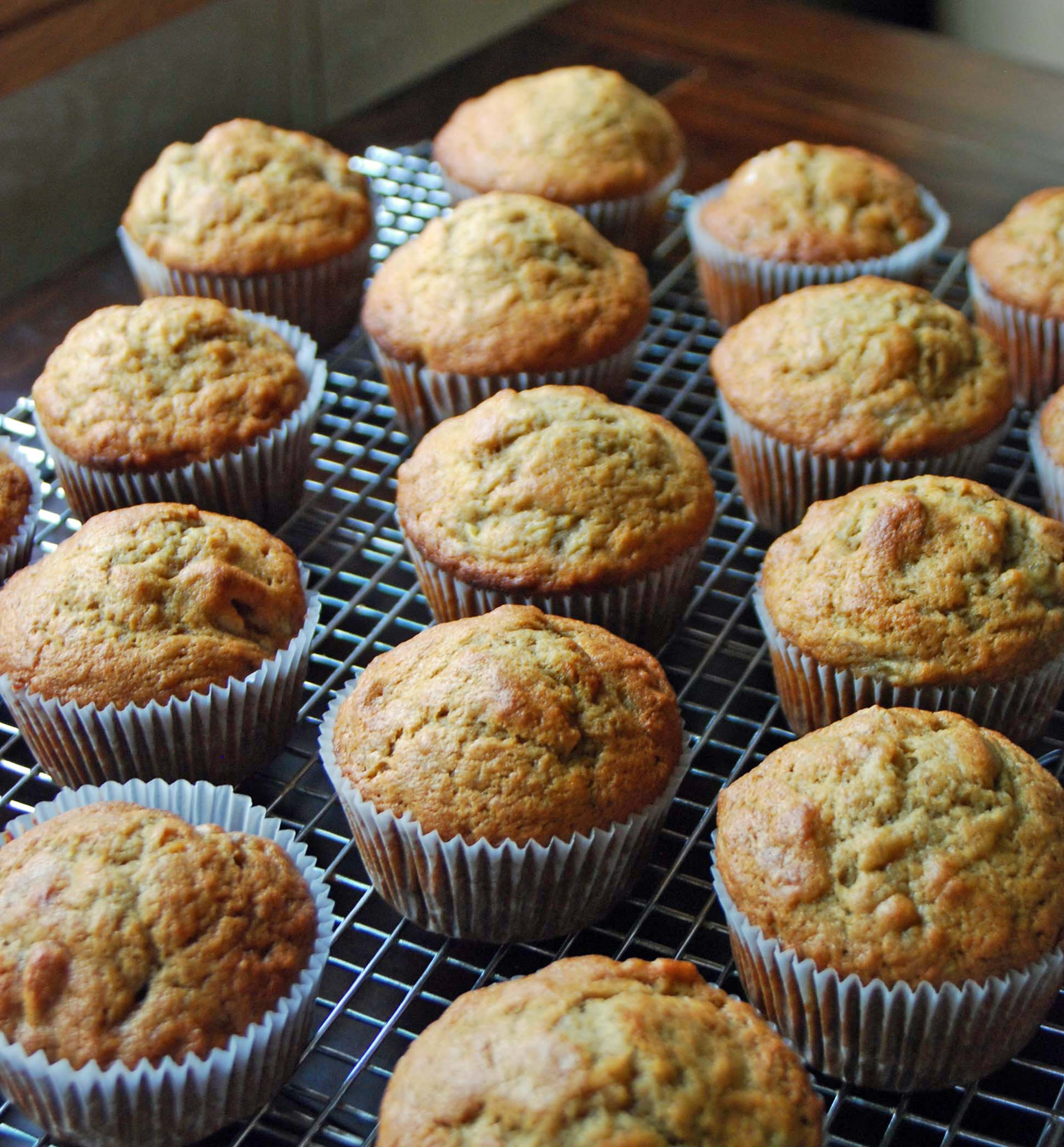 Banana Nut Bread Muffins
 Banana Pecan Muffins