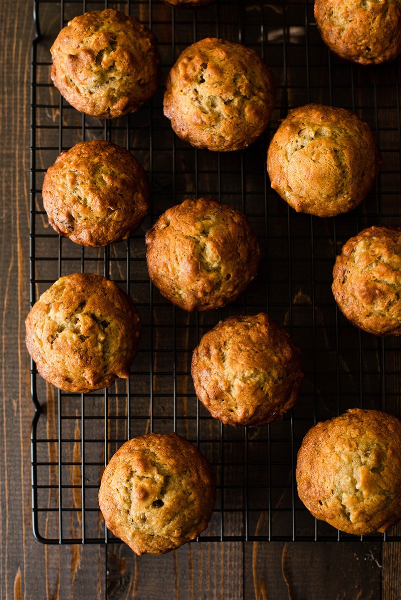 Banana Nut Bread Muffins
 Easy Banana Nut Muffins • A Sweet Pea Chef