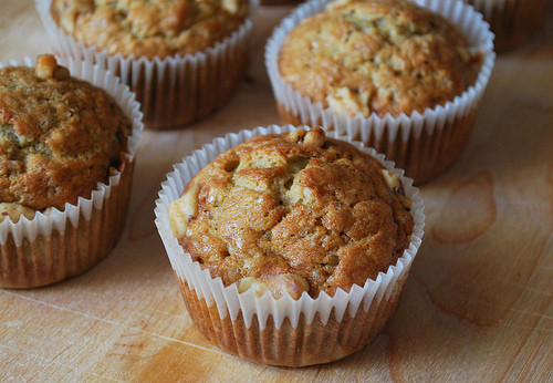 Banana Nut Bread Muffins
 banana nut bread muffins