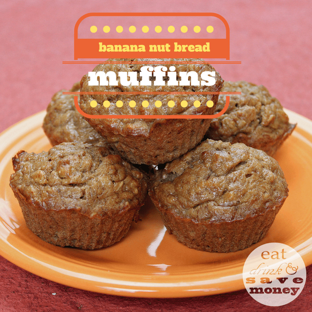 Banana Nut Bread Muffins
 Finding my blog voice banana nut bread muffins Eat