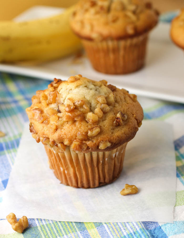 Banana Nut Bread Muffins
 Banana Nut Muffins