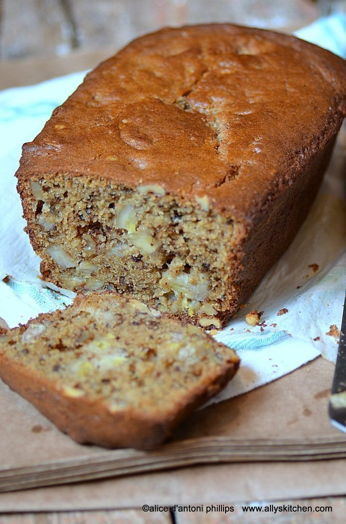 Banana Nut Bread With Brown Sugar
 chunkie banana nut brown sugar bread