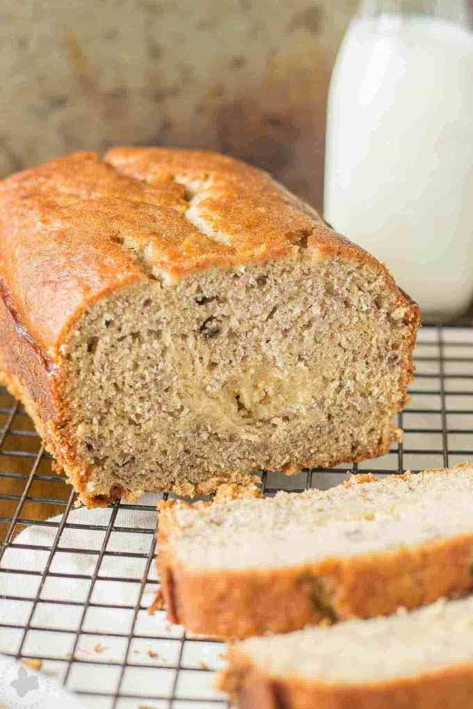 Banana Nut Bread With Brown Sugar
 Brown Sugar Stuffed Banana Bread