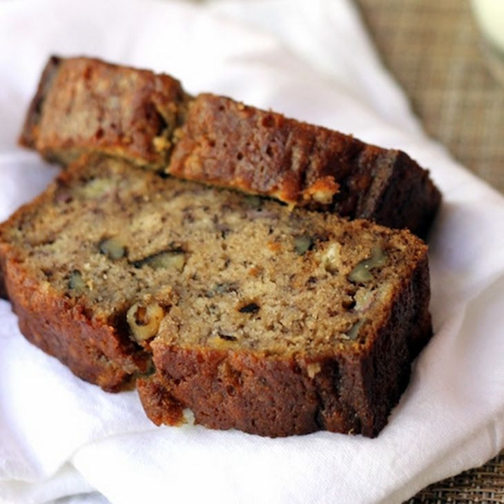 Banana Nut Bread With Brown Sugar
 brown sugar banana nut bread