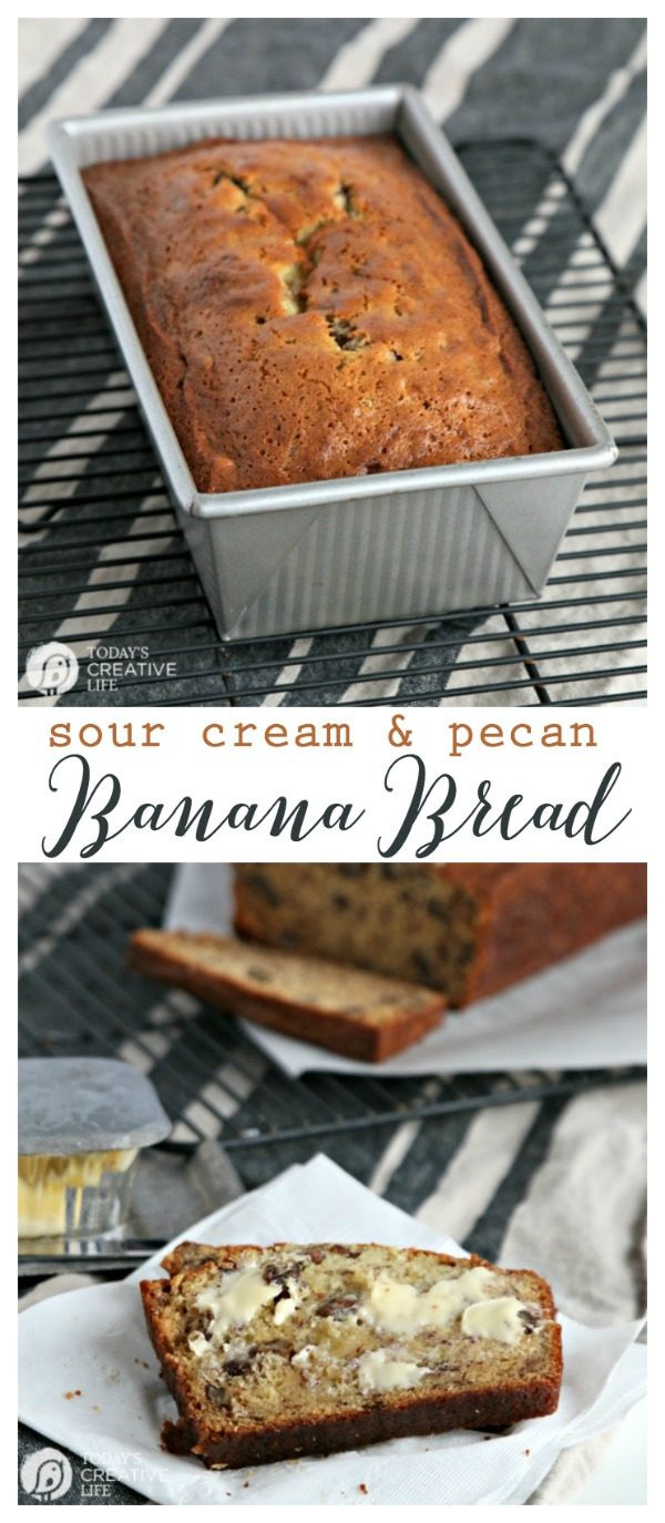 Banana Nut Bread With Sour Cream
 banana nut bread sour cream