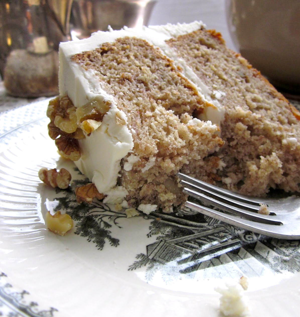 Banana Nut Cake
 Old Fashioned Banana Nut Cake The Restless Palate