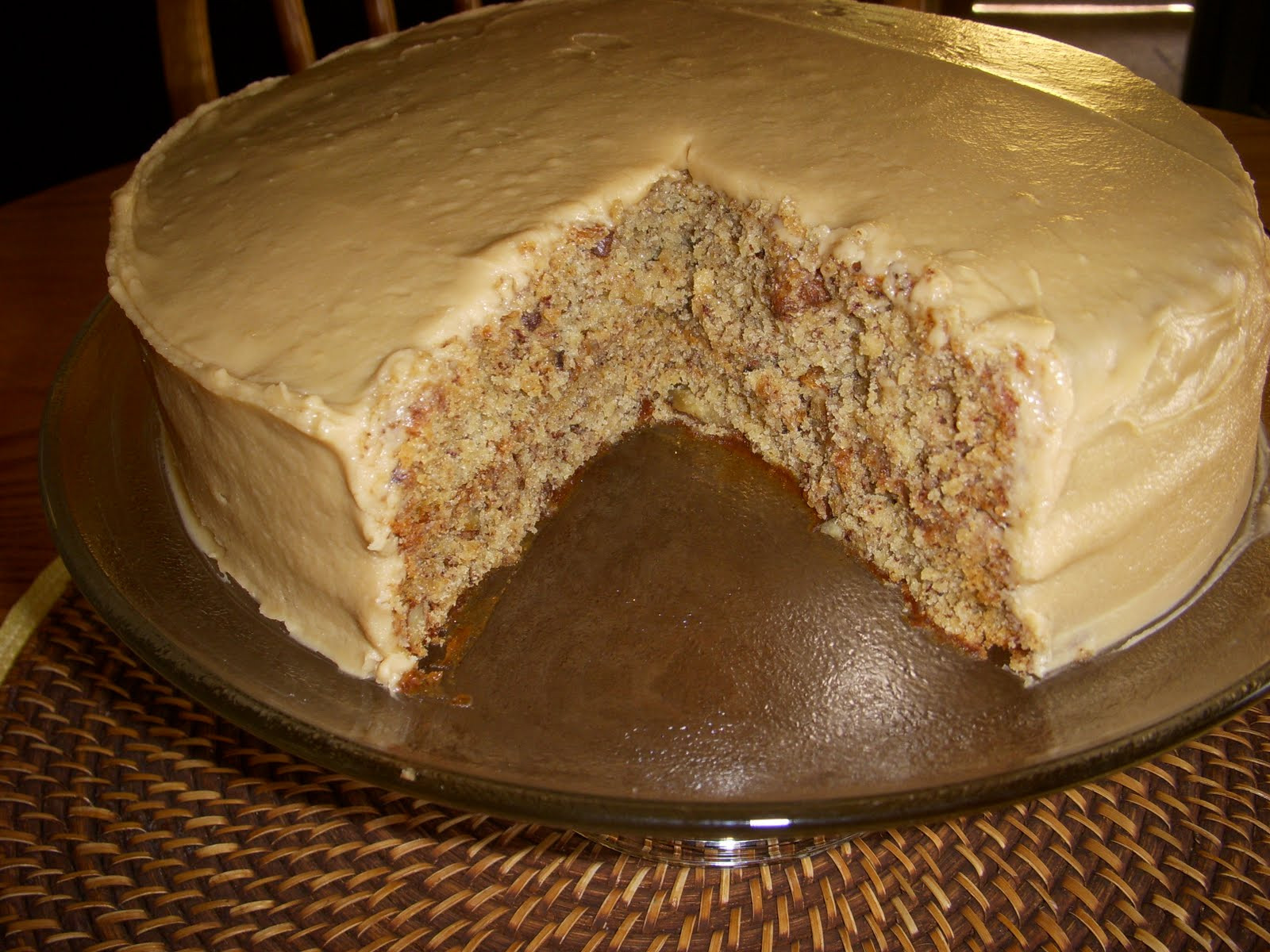 Banana Nut Cake
 Just Like Mom Use To Make Banana Nut Cake