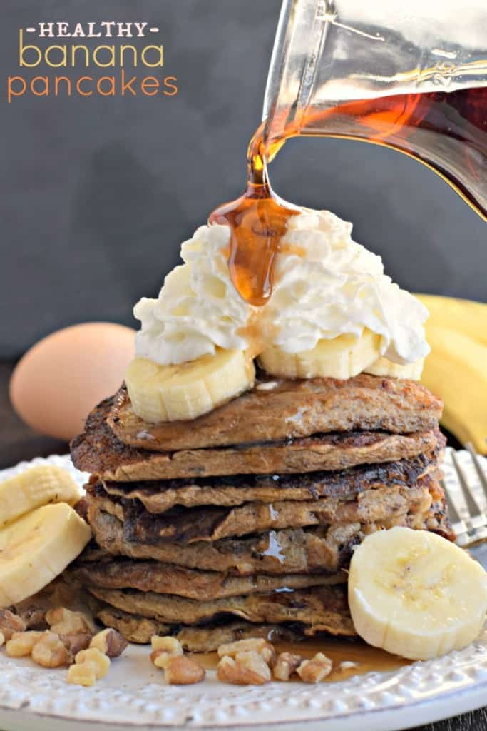 Banana Nut Pancakes
 Healthy Banana Nut Pancakes Shugary Sweets