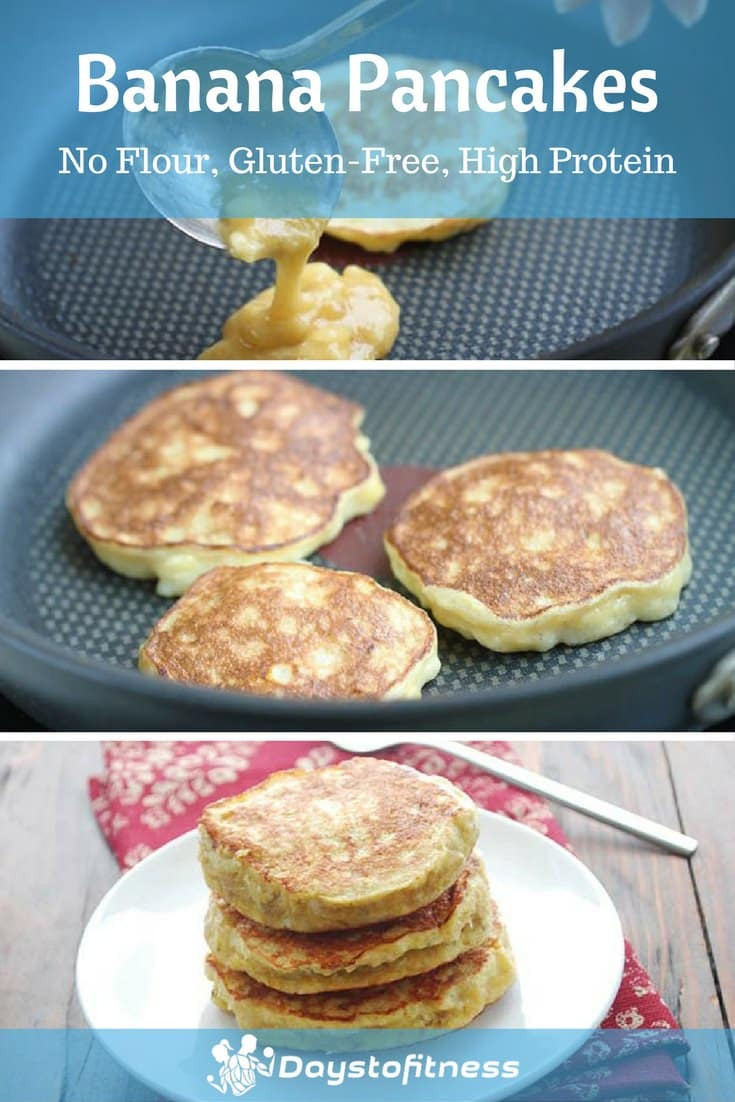 Banana Pancakes No Flour
 Gluten Free Banana Pancakes