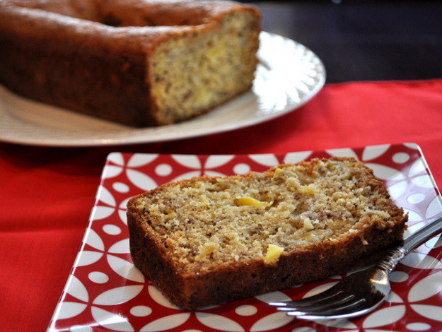 Banana Pineapple Bread
 Red Banana Pineapple Bread Recipe