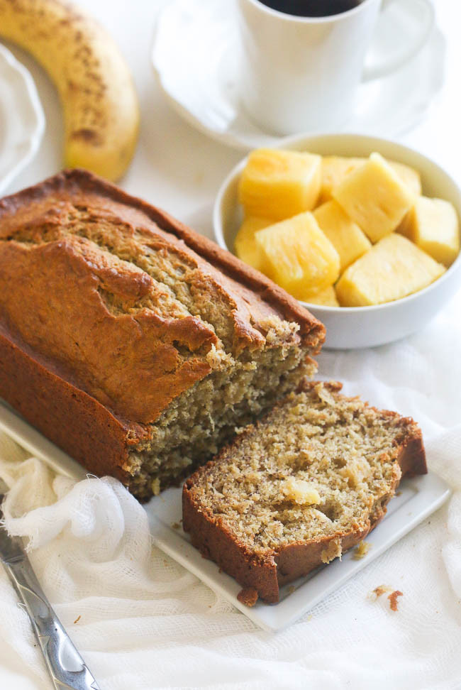 Banana Pineapple Bread
 Banana Pineapple Bread Immaculate Bites