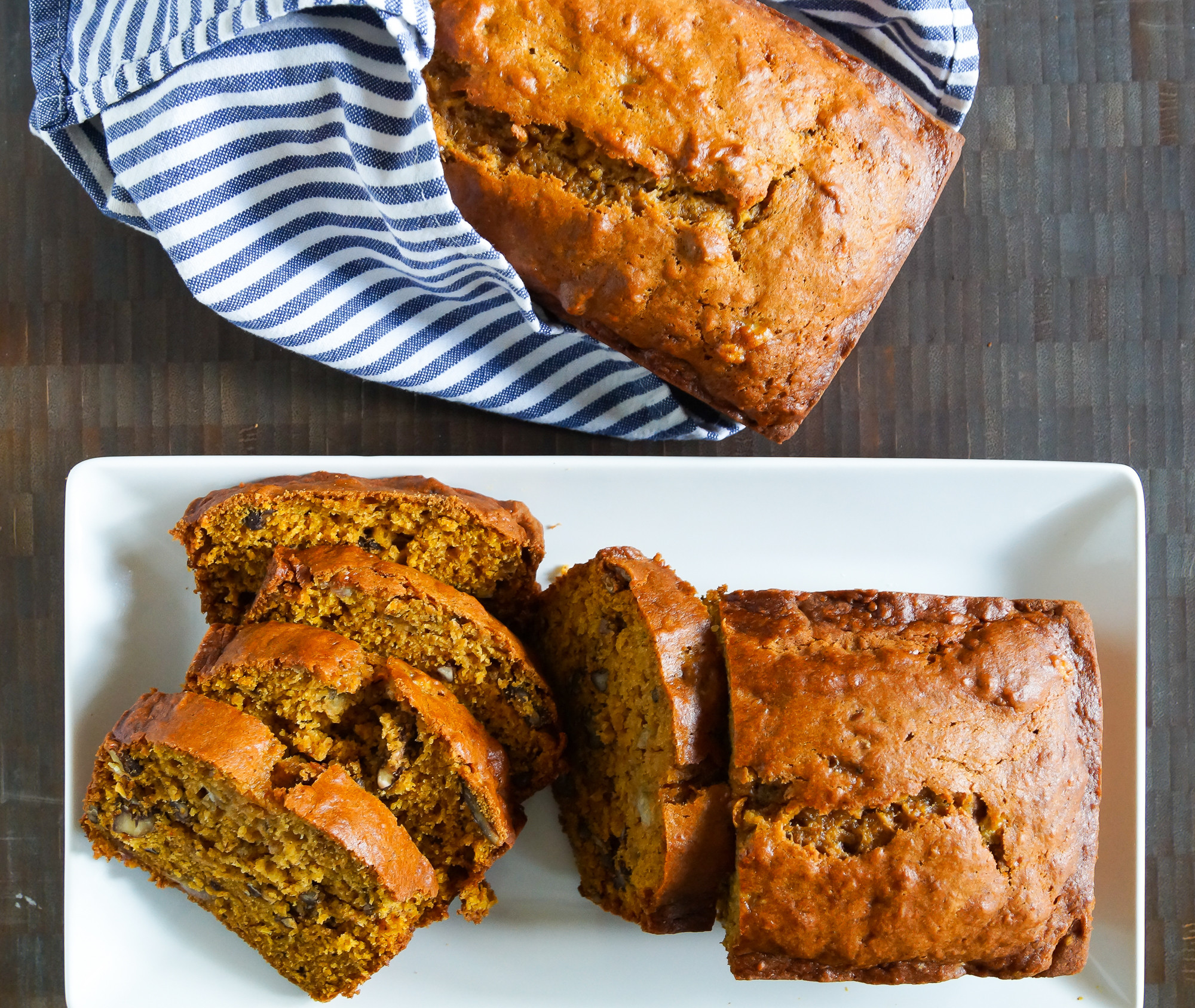 Banana Pumpkin Bread
 Pumpkin Banana Bread