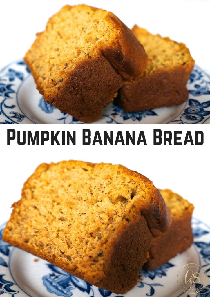 Banana Pumpkin Bread
 Pumpkin Banana Bread