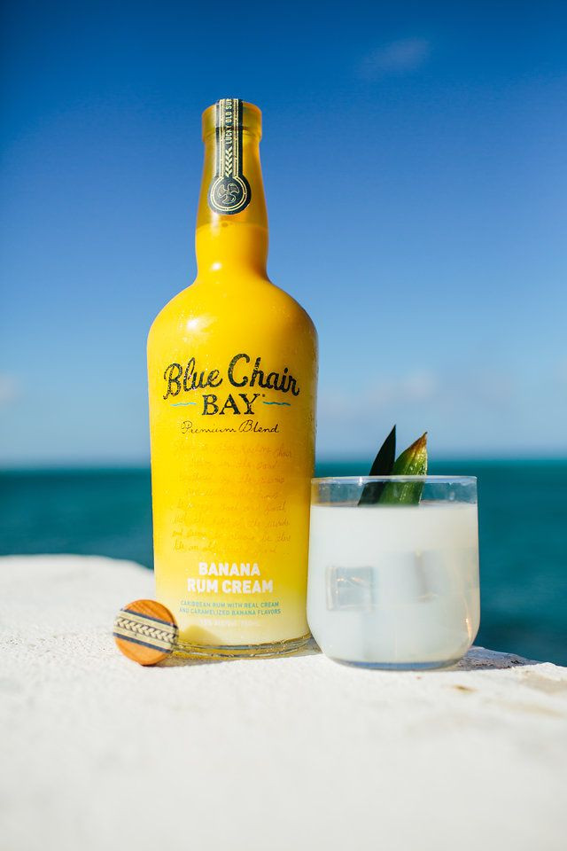 Banana Rum Cream Drinks
 RIPTIDE 2 oz Blue Chair Bay Banana Rum Cream 4 oz