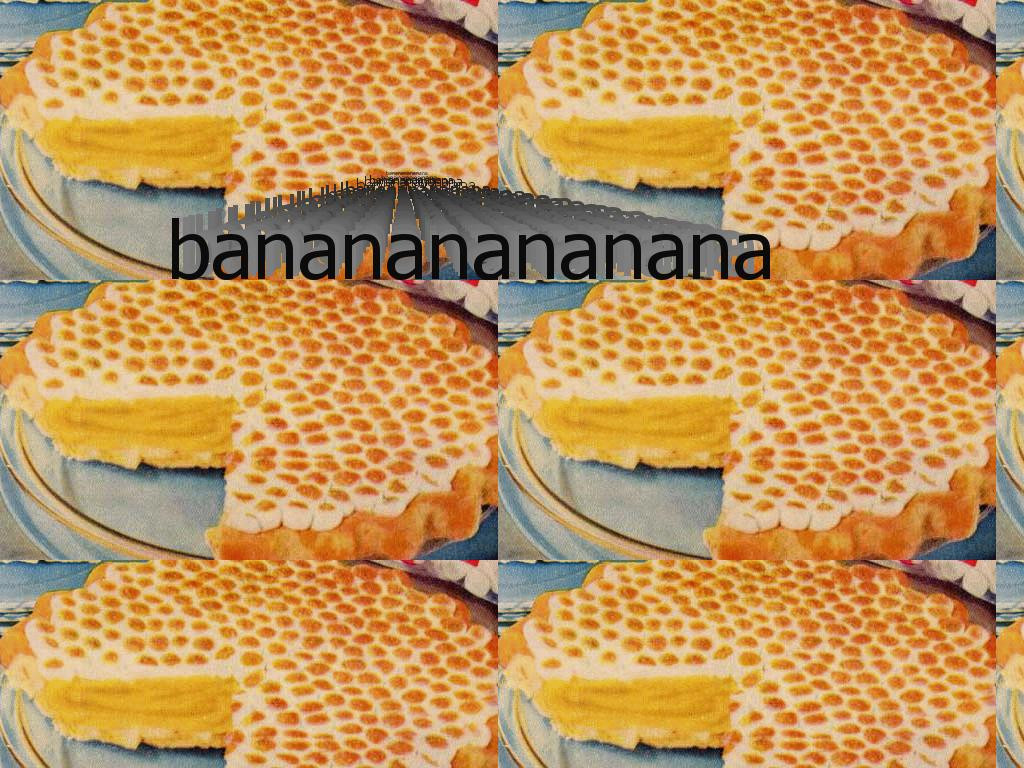 Banana Terracotta Pie
 ytmnd you re the man now dog