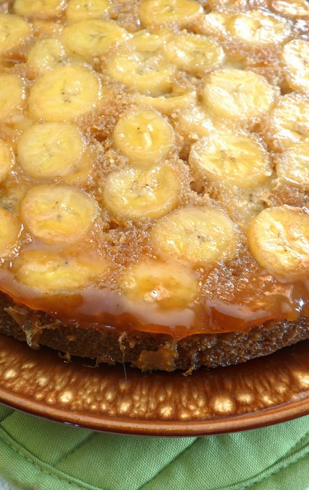 Banana Upside Down Cake
 Cooking to Perfection Banana Upside down Cake
