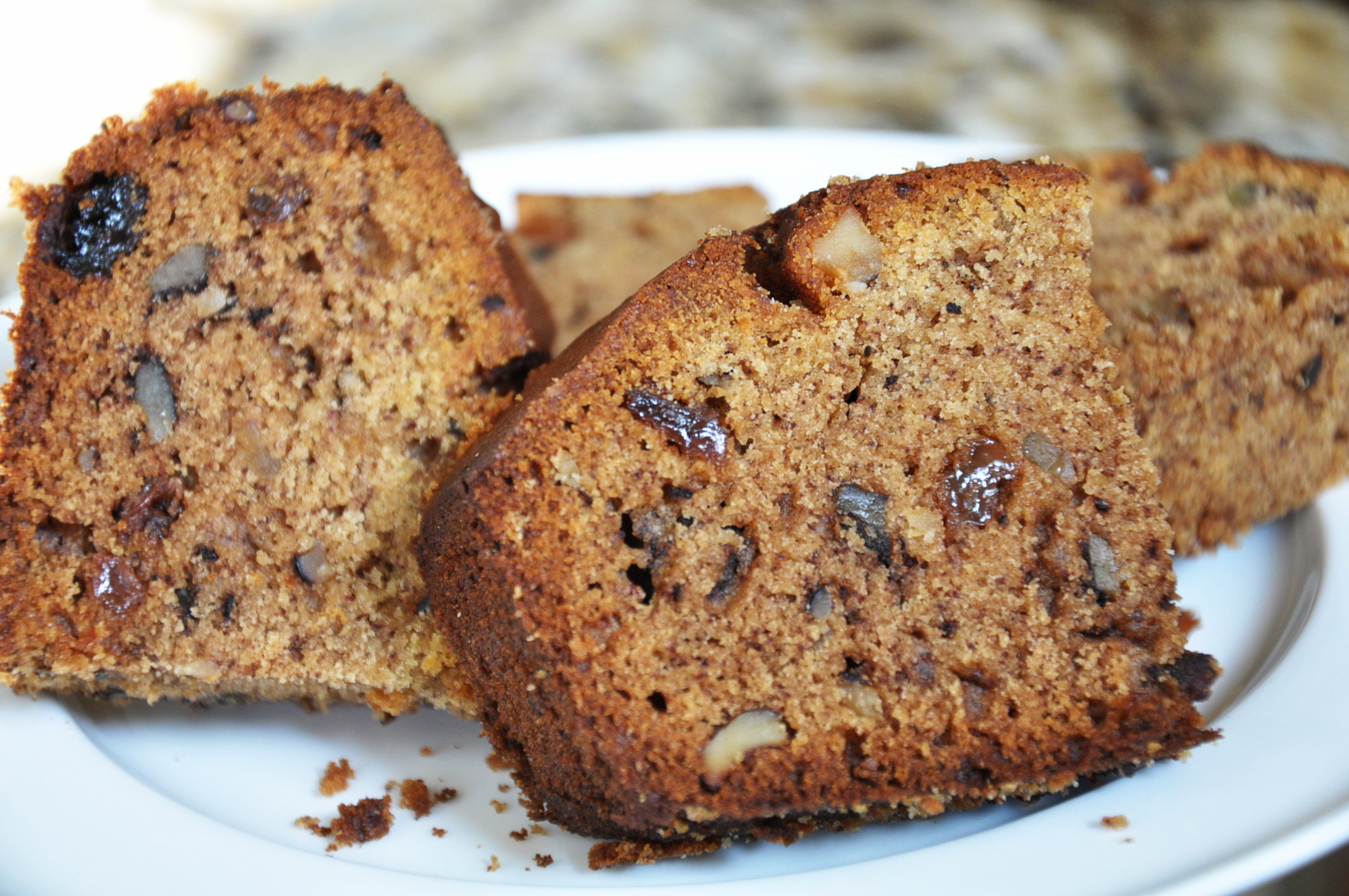 Banana Walnut Cake
 Whole wheat banana walnut cake