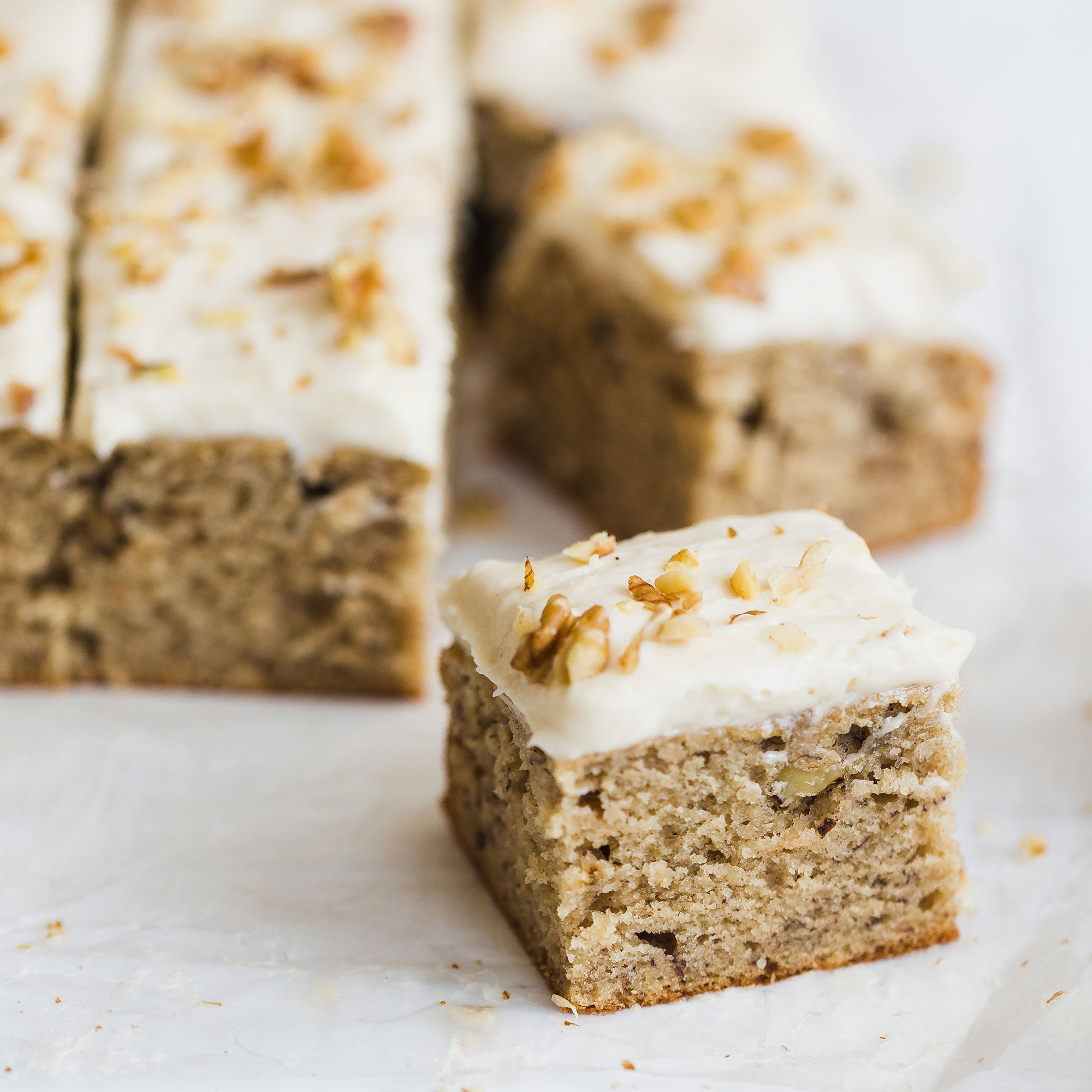 Banana Walnut Cake
 Banana Walnut Cake Handle the Heat