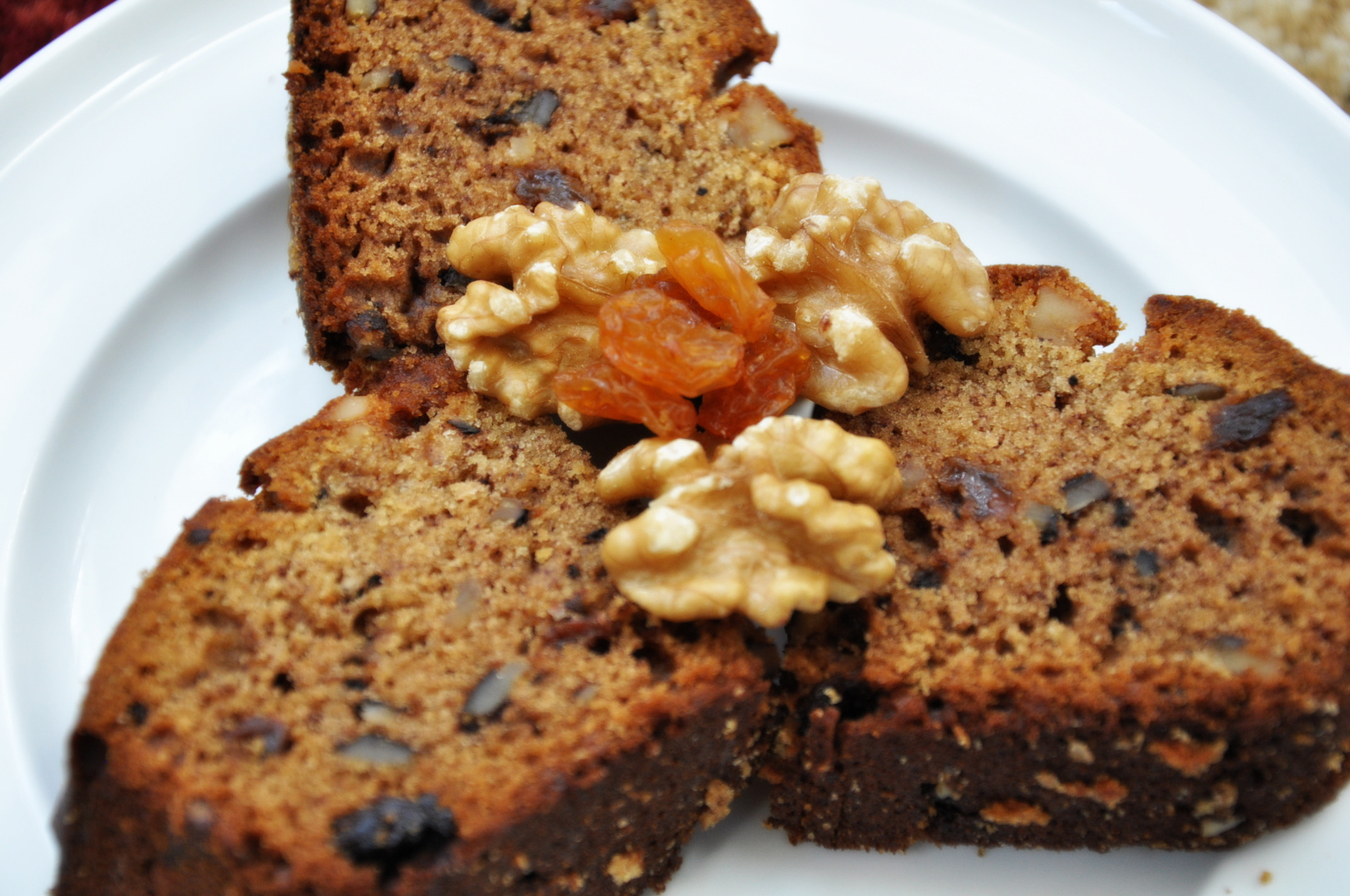 Banana Walnut Cake
 Whole wheat banana walnut cake