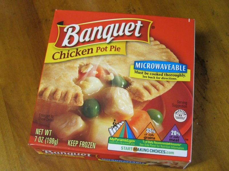 Banquet Chicken Pot Pie
 Frozen Friday Banquet Chicken Pot Pie