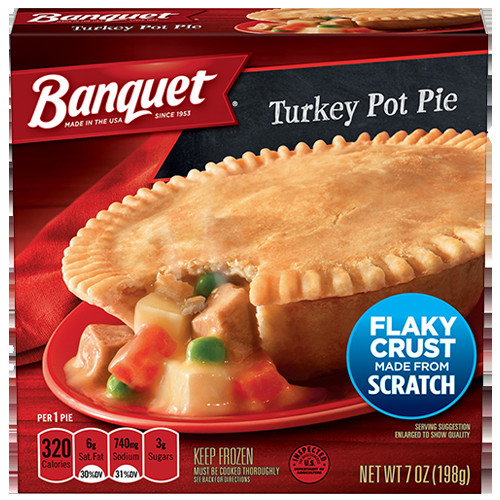 Banquet Chicken Pot Pie
 Turkey Pot Pie