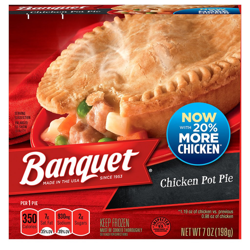 Banquet Chicken Pot Pie
 Banquet Chicken Pot Pie 7 oz box