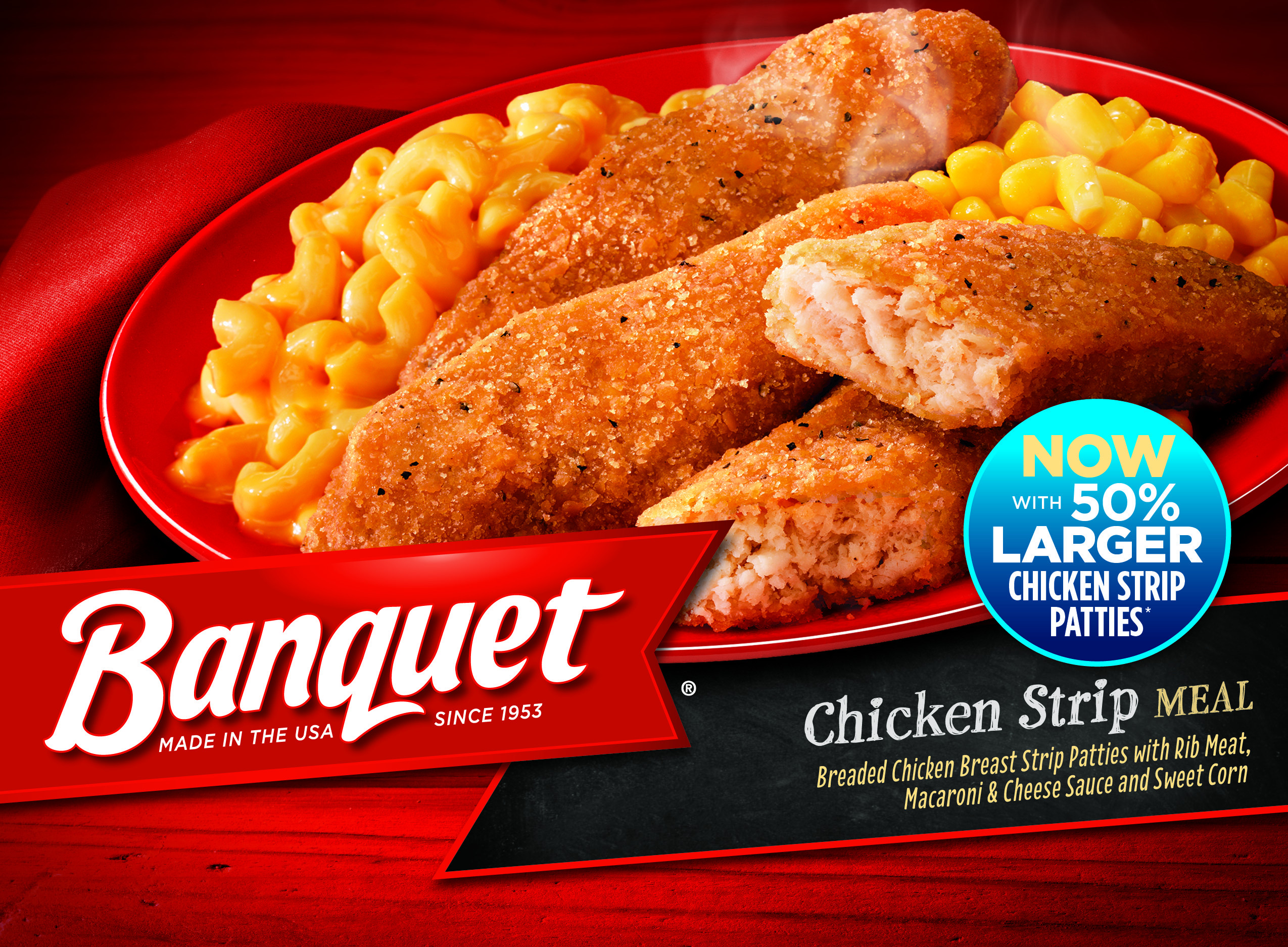 Banquet Frozen Dinners
 Banquet Makes Improvements to Frozen Meals